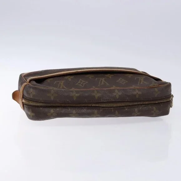 LOUIS VUITTON Monogram Compiegne 28 Clutch Bag - Picture 4 of 16